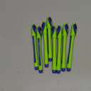 Schneider Xpress Premium Fineliner, 0.8 mm Porous Point, Light Green Barrel, Blue Ink, Box of 10 Pens (190003)