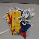 32Ft Wizard Party Decorations Red Green Blue Yellow Magical Triangle Flag Fabric Banner Pennant Garland Streamer for Wizard Birthday Magic Trianing Baby Shower Magical School Party Decor Supplies