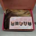 PANEWAY 16Inch Hair Toppers for Women with Thinning Hair - 6.5''x6.5'' Ladies Wiglets Toppers - Ombre Dark Root to Blonde