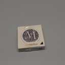 Monogram M Coasters Set of 4 Round Stoneware Coasters, Drink Coasters Wedding or Hostess Gifts for Women Or Men, Housewarming Gifts or Home Dcor Absorbent with Cork Backing