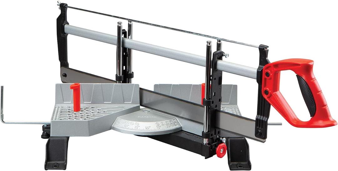 CRAFTSMAN Miter Box, Hand Miter Saw, Adjustable Angle Hand Saw (CMHT20800)