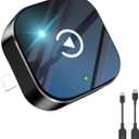 Wireless CarPlay Adapter2026 Upgraded  Suitable for Apple iPhone & Android, with Compact Size, Plug-and-Play Convenience, and Fast, Stable Connection for CarPlay & Android Applications