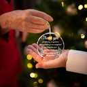 Thank You Gifts for Women Men, Employee Appreciation, Thank You Gift for Teacher Mentor Friends Leaders Employees Teachers Nurse Secretary - Boss Day Thanksgiving Day Christmas Glass Ornamen-46