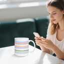 HiddeMessag Coffee Mug, 15 oz Funny Coffee Mug, Coffee Lover Gifts for Women Menp, Coworkers, Work Bestie, Coffee Lover Mug