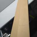 ZSTARR PVC Light Gap Blockers for Window Shades White 58'' 2pcs