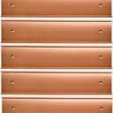 Name Plate Wall Or Door Holder, Office Business Door Sign Holder,-5Pack (Rose Gold, 2  8)