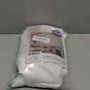 MIULEE 2 Panels Solid Color White Sheer Window Curtains Elegant Window Voile Panels/Drapes/Treatment for Bedroom Living Room (54 X 92 Inches White)