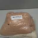 Yoofoss Hooded Baby Towels for Newborn 2 Pack 100% Muslin Organic Cotton Baby Bath Towel with Hood for Babies, Infant, Toddler and Kids, 32x32Inch, Soft and Absorbent Newborn Essential, Beige&Coffee