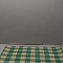 Deny Designs Welcome Mat, 20" x 30", Avenie Fruit Salad Gingham Green