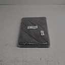 OLANLY Indoor Door Mat, 32x20, Dirt Resistant and Absorbent, Sturdy Non-Slip Rubber Backing, Easy to Clean, Washable Low-Profile Doormat for Entryway, Grey