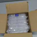 Juvale 12-Pack Mini Tackle Box Organizer - Clear Plastic, 5 x 2.6 x 0.8 In - Customizable Dividers for Screw & Bead Storage - Craft & Earring Storage Containers