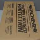 Skechers Seat Covers, Premium Breathable Polyester Seat Covers, Car Seat Covers Front Seats Airbag Compatible, Automotive Comfort for Most Cars, Vans, Trucks, SUVs (Two Front, Black)