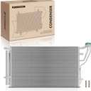 A-Premium Air Conditioning A/C Condenser Compatible with Kia Optima 2016 L4 2.4L, Replace# 97606C1001