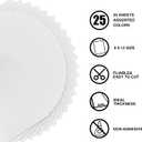 9 x 12 Inch White Foam Sheets Crafts, 2mm Thick, 25 Pack Premium White Foam Papers Set, for Crafting,DIY Project,Classroom, Scrapbooking, 3D Card Making