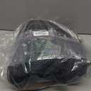 ESTARER Men's Messenger Bag 17.3 Inch Upgraded, Water-resistant Canvas Laptop Bag, Computer Shoulder Bag for College Travel Work, Dark Grey