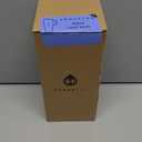 HydroJug Traveler - 32 oz Water Bottle with Handle & Flip Straw - Fits in Cup Holder, Leak Resistant Tumbler-Reusable Insulated Stainless Steel & Rubber Base - Gifts for Women & Men, Light Blue