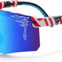 FIXEROS Two Sizes Polarized Baseball Sunglasses For Adults and Youth Boys Girls Kids UV400 Men Women Cycling Outdoor Sports Sun Glasses-FAY26