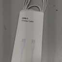 USB C to C Fast Charger Cable 10ft, 60W Long Fast Charge Type C to C Charging Cord Wire for Apple iPhone 17 Pro Max/17 Air/16 Pro Max/15 Plus,iPad Pro 12.9/11 inch/Mini/Air,MacBook,Samsung-White