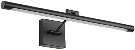 Joosenhouse LED Picture Light Fixtures Black 24.4” Inches Modern Black Art Display Light for Picture Frame Artworking led Picture Frame Lights for Paintings 14W(70W Eqv) Hardwired Connection 3000K