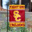 College Flags & Banners Co. USC Trojans Fight On Garden Flag