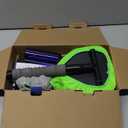 XINDELL Windshield Cleaner Tool  Car Interior Window Cleaning Kit with Extendable Handle & 4 Microfiber Pads, Auto Wiper Inside Windshield Brush for Car & Home Windows (19in)