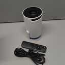 Mini Projector, Support 4K 1080P Portable Projector with Dual Band WIFI6 5G Wireless 5.2 Bluetooth Android 11, 160 ANSI Lumens, 180 Rotatable, Auto Keystone Correction,35"-130" Screen Video Projector