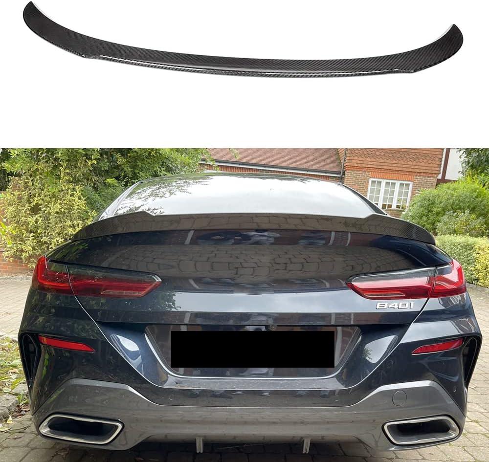 for BMW 8 Series G16 F93 M8 Gran Coupe Trunk Spoiler Carbon Fiber 2018-25