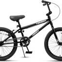 cubsala 20 Inch BMX Race Bike Trident Bicycles Beginner-Level to Advanced Riders with 2 Pegs, Multiple Colors