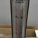 Outdoor Electric Patio Heater, 34-inch 1500W Infrared Tower Heater with Instant Heating, Tip-Over & Overheat Protection, IPX5 Waterproof Space Heater for Patio Garage Workshop Indoor & Outdoor Use