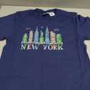 New York Skyline Heartbeat Statue of Liberty I Love New York T-Shirt, Medium, Youth
