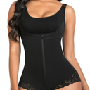 SHAPERX Women's Fajas Colombianas Shapewear Postpartum Tummy Control Body Shaper Butt Lifter Bodysuit, XL