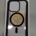 Miracase Magnetic for iPhone 16 Pro Case Full-Body Phone with Built-in Glass Screen Protector, [Compatible with MagSafe] Military Drop Proof 16 Pro Cover Bumper 6.3 inch, Black (iPhone 16 Pro 6.3", Magnetic Classic Black)