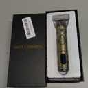 Hair Clippers for Men, Professional Hair & Beard Trimmer for Men, Mustache Trimmer T-Blade Hair Liner Edgers, Gold Knight Close-Cutting Trimmers