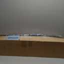 4FT Prelit Christmas Tree 2-Pack Artificial Potted Christmas Tree with 100 Warm White LEDs Battery Powered & 8 Lighting Modes for Xmas Porch Entrance Decorations