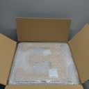 Mkono Farmhouse Wall Home Sign with Artificial Eucalyptus for O Rustic Wooden Hanging Letters Decorative Wall Art Decor for Living Room Kitchen Entryway Housewarming Gift, Large, Brown (11.8"L x 11.4"W)