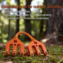 Hoist Block and Tackle System, Ultralight Nylon Pulley, Portable Game Lifting Tool for Solo Backcountry Hunting, Deer and Outdoor Equipment
