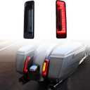 LED Saddlebag Tail Light for Harley 2025 Road Glide Street Glide,Smoked Turn Signal DRL Break Filler Fender Panel Lamp Rear Light for Road Glide Street Glide 2024-2025,CVO 2023-2026 Accessories