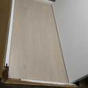 Henn&Hart 44" Wide Rectangular Coffee Table in Alder White, for Home, Living Room, Bedroom, Entertainment Room, Office