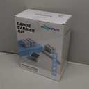 WOOWAVE Canoe Carrier Deluxe Carrier Kit Universal Soft Standard Foam Block for Roof Racks Car-Top Replacement with Tie-Downs, 6 inches