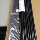 4 Panel Room Divider 6FT Steel Frame Screen Folding Privacy Divider Freestanding Partition for Home Office Bedroom (Black)