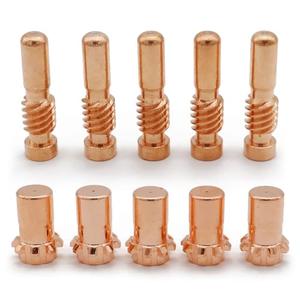 Vaphy 4pcs KP2063-1B1 Electrode 4pcs KP2062-1B1 Nozzle Tip Fit Lincoln Electric PRO-Cut 25 PCT20/80 Plasma Cutting Torch