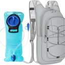 MIYCOO Hydration Backpack - Lightweight Water Backpack with 2L Water Bladder Bag, Running Hydration Vest Backpack for Men Women, Hydration Pack for Hiking, Cycling, Climbing