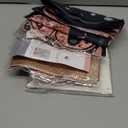 40th Birthday Decorations for Women, 33pcs Black Rose Gold Happy 40th Birthday Banner Crown and Sash Balloons Backdrop Hanging Swirls Paper Fans, 40 Years Old Party Supplies Kit