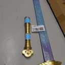 Costume Weapons Sword for Hunter Cosplay: Anime Merch - Outfit Accessories Prop 32" Long Gold