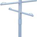 SWIMLINE HYDROTOOLS 89033 Premium Free Standing Poolside Valet Towel Rack Adjustable With Water Weighted Base Three Arms Secure Clips For Outdoors & Indoors Pool Patio Poolside Holder Drying Stand