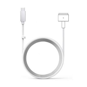 USB C to Magnetic Charging Cable Cord,Tpenod USB Type C to Magnetic(T-Tip) Cable for Pro 13/15 inch for air 11/13 inch(After Late 2012 Models), White