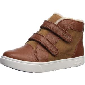 UGG Kids' Rennon II Sneaker (10 Toddler, Chestnut)