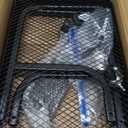 3 Tier Metal Rolling Utility Cart Organizer with Walnut Table Top, Stable and Sturdy Rolling Storage Carts with 2 Lockable Wheels for Kitchen，Bathroom，Snacks，Coffee，Craft，Makeup，Baby Essentials