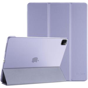 ProCase Cover for iPad Pro 11 Inch Case 2022/2021/2020/2018, Slim Stand Hard Back Shell Smart Cover for iPad Pro 11 Inch 4th Gen 2022 / 3rd Gen 2021/ 2nd Gen 2020 / 1st Gen 2018-Lightpurple