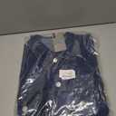 Bindefon Denim Jackets for Men Trucker Jean Jacket Unlined Coats Spring Fall Outfits (M)